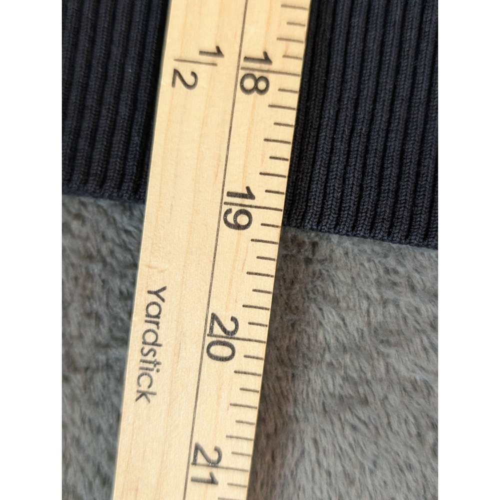 Silk & Cotton Lightweight Sweater LG Knit Chevron Crocheted Rainbow Pride Black - Picture 11 of 14